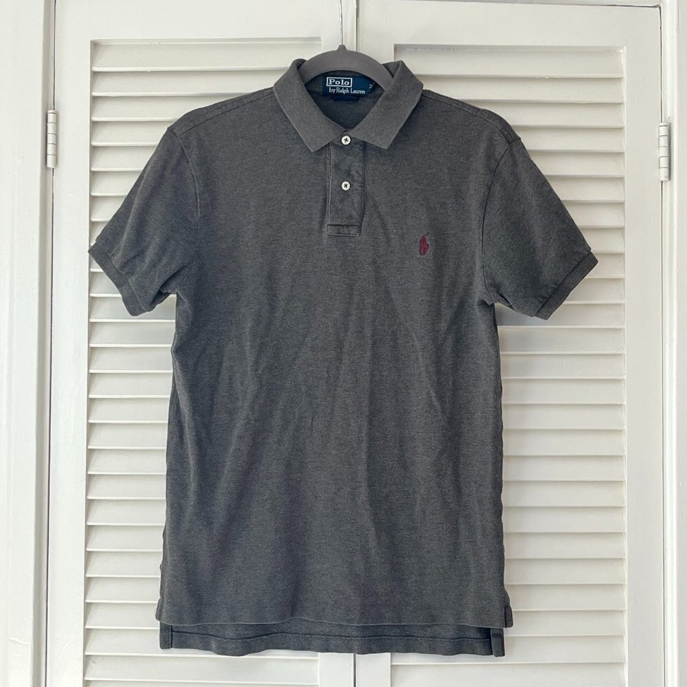 Polo Ralph Lauren polo shirt short-sleeve men medium grey